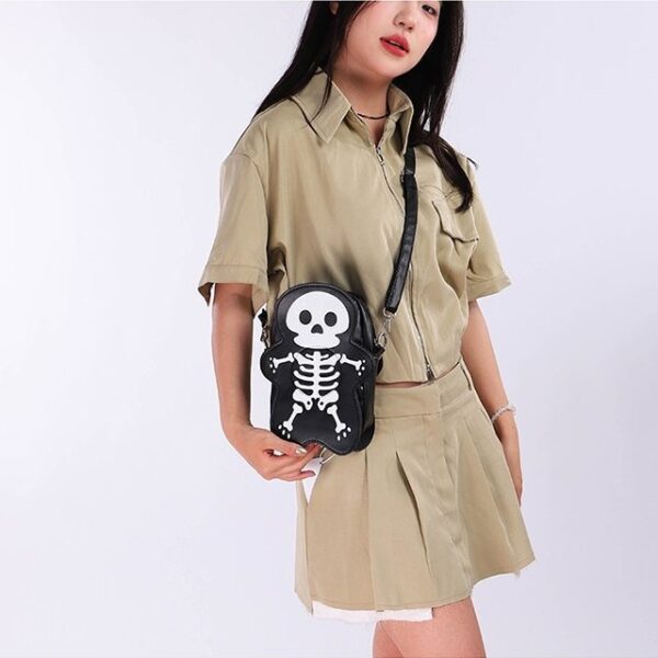 Spooky Ghost Shaped Bag for Women - Image 3