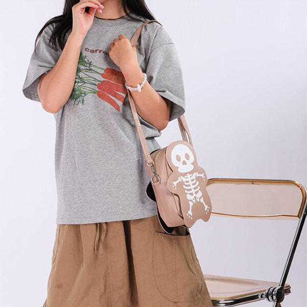 Spooky Ghost Shaped Bag for Women - Image 8