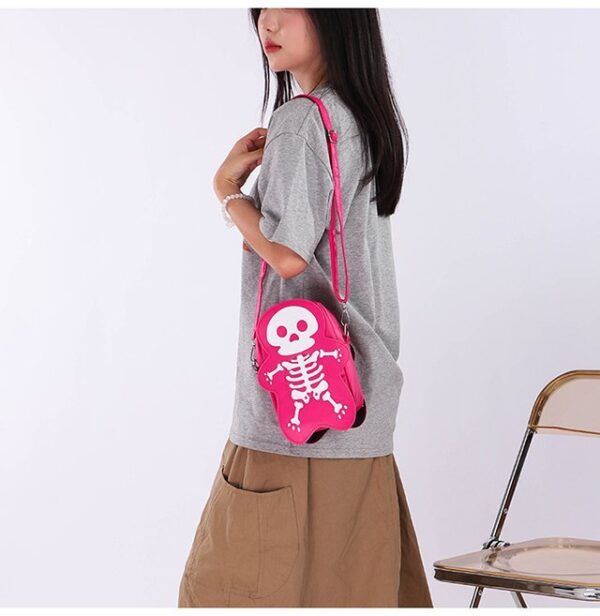 Spooky Ghost Shaped Bag for Women - Image 5