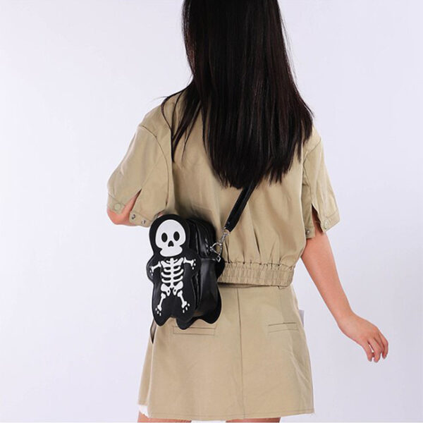Spooky Ghost Shaped Bag for Women - Image 4
