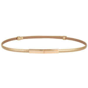 Women’s Skinny Leather Belt – Perfect for Dresses and Waist Styling