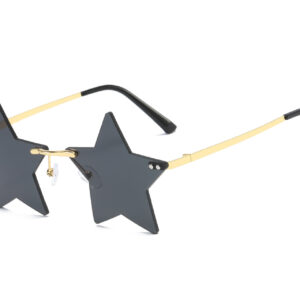 Women’s Rimless Star Sunglasses