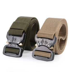 Men’s Tactical Belt – Military Fan Belt with Multifunctional Nylon Design