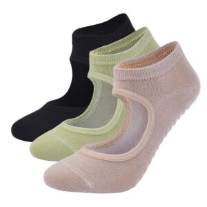 Pilates Grip Socks – Anti-Slip, Breathable, and Comfortable for Women