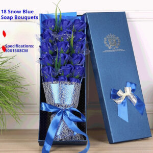 Valentine’s Day Rose Soap Bouquet in Gift Box – The Perfect Romantic Gift