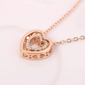 Women’s Zirconia Heart Necklace – Stunning Pendant for Any Occasion