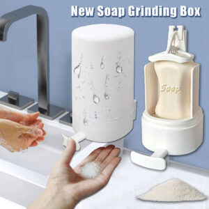 Stylish Soap Grinder with Dispenser for Bathroom and Kitchen Use