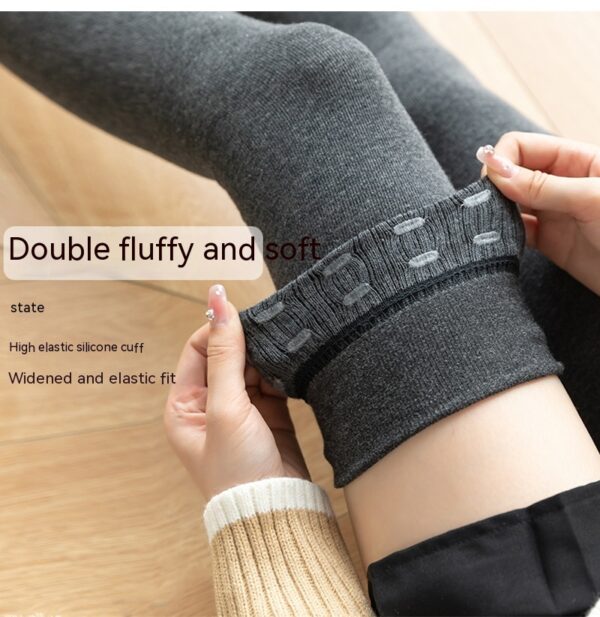 Lengthened Overknee Plus-sized Silicone Non-slip High-top Cotton Socks - Image 3