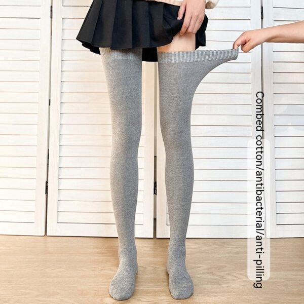 Lengthened Overknee Plus-sized Silicone Non-slip High-top Cotton Socks - Image 8