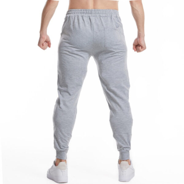 Two-pocket sports pants men's leggings fitness fashion casual pants - Image 6