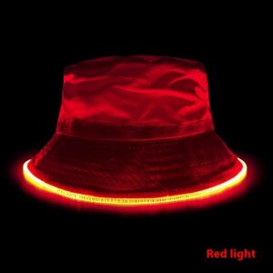 LED Bucket Hat – Light Up the Night with Rave-Ready Style