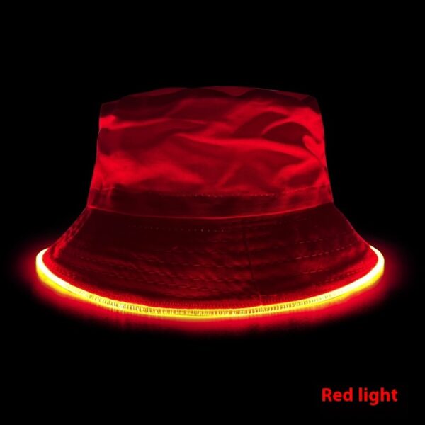 LED Bucket Hat – Light Up the Night with Rave-Ready Style - Image 2