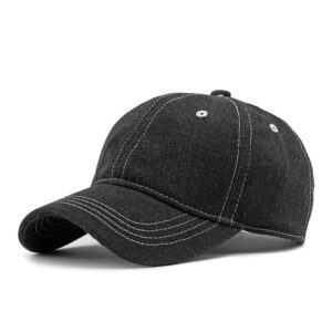 Unisex Jean Baseball Cap – Classic Denim Style for Any Outfit